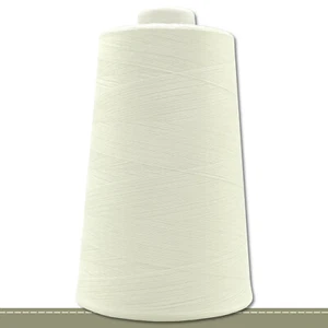 Sewing Thread Overlock Thread 100g | 5000Y (4572m) Gauge 50/2 (140) | White 124302 - Picture 1 of 1
