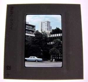 San Francisco Russian Hill Apartment Tower 1974 Kodachrome Slide Film Photograph - Picture 1 of 3