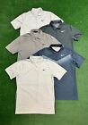 Lot Of 5 Nike Dri-Fit Athletic Mens Polo Shirts Xl Tiger Woods ??