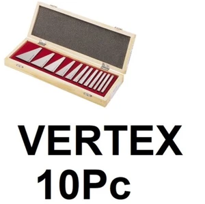VERTEX 10Pc Precision Angle Block Set 1~5 Degree & 5~30 degree AB-130 Premium - Picture 1 of 2