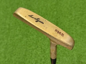 BEN HOGAN P145 PUTTER Right Handed Original Leather Grip 35" Classic Golf Brass - Picture 1 of 8