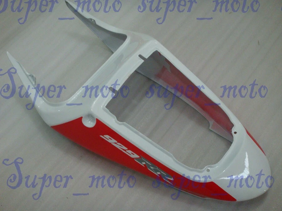 Carenado trasero de plástico apto para Honda CBR929RR CBR900RR 2000 2001 rojo blanco Foto 1 de 1