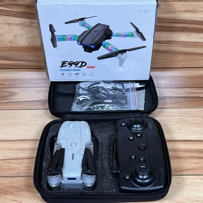 E99D Max Foldable Drone with Dual 4K Camera, App Control, FPV Live Video/Photo - Image 1 of 4