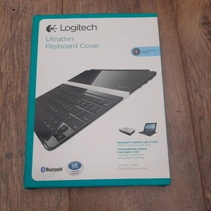Logitech Ultrathin Keyboard Cover Bluetooth for iPad 2, 3rd and 4th Generation - Picture 1 of 2
