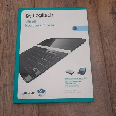 Logitech Ultrathin Keyboard Cover Bluetooth for iPad 2, 3rd and 4th Generation - Image 1 of 2
