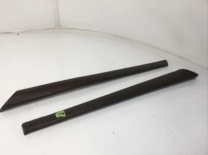1978-1989 Porsche 911 Interior Door Molding - Brown - Leather - Pair - Picture 1 of 8
