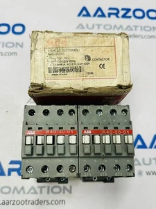 (SET OF 2) ABB A40-30-01 NEW Contactor 110–120V 1SBL321001R8401 ABB a40 30 01 - Picture 1 of 5