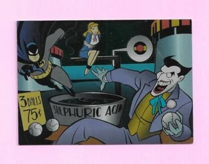 Le avventure di Batman e Robin SkyBox 1995 R.A.S. Foil Card R7 Batman & Joker - Foto 1 di 2
