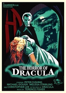 Dracula Poster | Dracula Movie Poster Print | Vampire Print | Film Wall Art - Picture 1 of 3