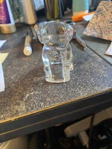 Vintage Federal  Pressed Mopey Dog Candy Holder And Is Hollow 3x2 1/4” - Picture 1 of 5