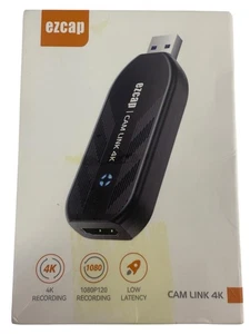 Cam Link 4k EZCAP USB 3.0 HDMI Recorder Up To 2160P - Afbeelding 1 van 2