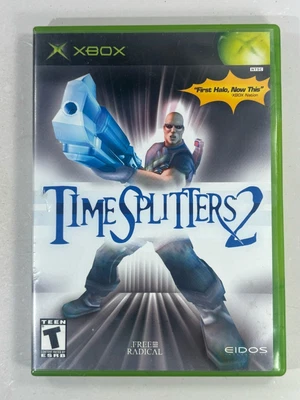 TimeSplitters 2 (Microsoft Xbox, 2002) Novo na caixa - Imagem 1 de 3