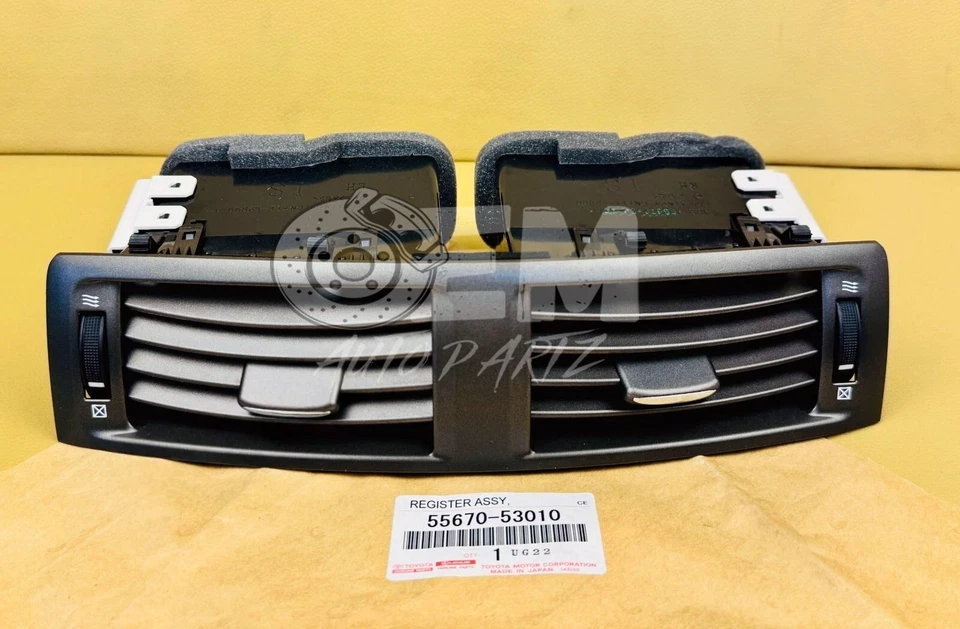 Centro de ventilación de aire Lexus IS250/300/350/F 55670-53010 OEM genuino 5567053010 NUEVO Foto 1 de 1