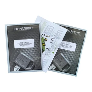 JOHN DEERE 9860 STS 9660 STS 9760 STS 9560 STS COMBINE SERVICE MANUAL +BONUS! - Picture 1 of 7