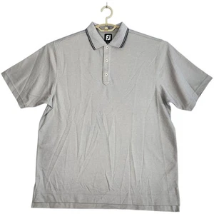 FootJoy FJ Polo Shirt Mens Size Large Golf Casual Stretch Preppy Short Sleeve - Picture 1 of 7