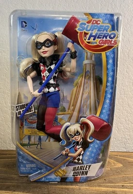 DC Super Hero Girls Harley Quinn 12" Figura de Acción Muñeca Mattel 2015 NUEVO Sellado Foto 1 de 4