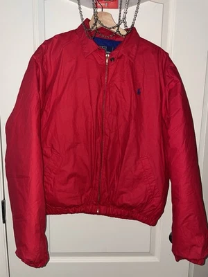 Винтажный Polo Ralph Lauren Harrington куртка вниз изолированный мужской размер средний - Изображение 1 из 4