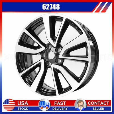 For Nissan Rogue OEM Design Wheel 19" 2017-2020 Machined Black Rim 62748 - Image 1 of 4