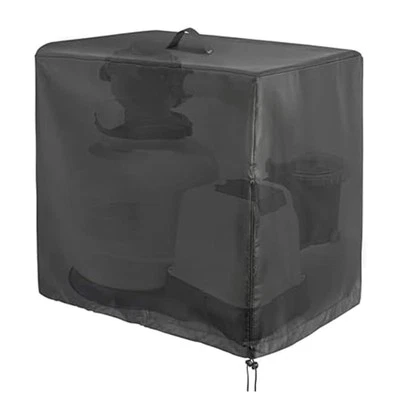 Pool Pump Cover Oxford Fabric Texture Suitable for Sand Filtrations System - image 1 of 4