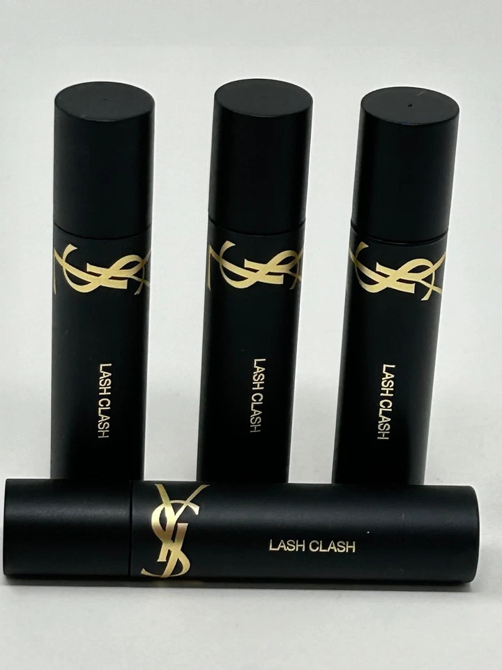 Máscara de pestañas 4 YSL Lash Clash Extreme Volume NEGRA 0,06 OZ NUEVA fresca a granel Foto 1 de 3