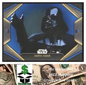 2023 Topps Star Wars: Obi-Wan Kenobi Wan Kenobi - Blu #3 Darth Vader - - Foto 1 di 2