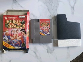 Doble drag&oacute;n. Solo juego y caja. NES Nintendo. Aut&eacute;ntico. Probado. Bueno