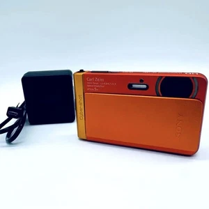 Sony Cyber-shot DSC-TX30 Orange Wasserdicht Staubdicht Digitalkamera - Bild 1 von 12