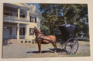 Cartolina d'epoca Museo delle Carrozze Frederick Maryland Rose Hill Manor XL2 - Foto 1 di 2