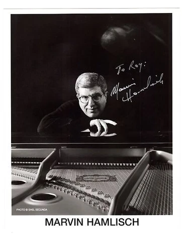 Marvin Hamlisch-signed photo - JSA coa - 4 Cover