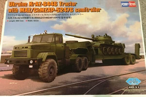 HobbyBoss 1/35 KrAZ-6446 w/ MAZ/ChMZAP-5247G semitrailer - Picture 1 of 5