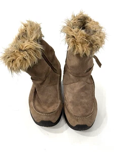 Sorel Northern Light Tall Waterproof Boot Size 7.5 Women's Brown Faux Fur - Picture 1 of 13