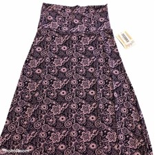 LulaRoe Maxi Skirt XS Purple NWT Made in USA
