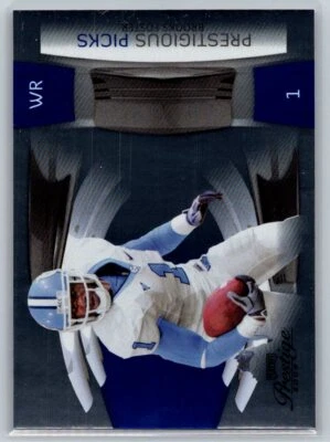 2009  Playoff Prestige #10 Brooks Foster Prestigious Picks 550/1000 - Image 1 of 2