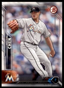 2016 BOWMAN WEI-YIN CHEN MIAMI MARLINS #94 - Picture 1 of 2