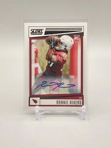 Ronnie Rivers 2022 Score Football #346 Rookie Auto - Picture 1 of 2