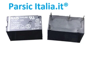 JQ1AP12V JQ1AP-12V 1JaP-12V RELAY NAIS 12V 10A 1NA 4 Pin PCB AJQ8341 (=10 PEZZI) - Picture 1 of 4