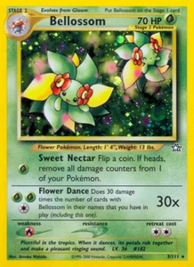 Bellossom - SELTENES HOLO - 03/111 Neo Genesis Pokemon AGB - Bild 1 von 2