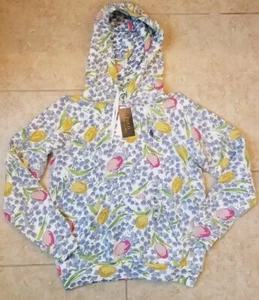 Polo Ralph Lauren Hoodie Sweatshirt Floral Tulips Women size XS NEW - Picture 1 of 5