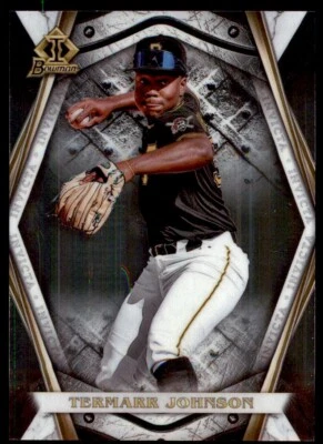 2022 BOWMAN DRAFT BASEBALL INVICTA RC #BI-4 TERMARR JOHNSON PITTSBURGH PIRATES - Image 1 of 2