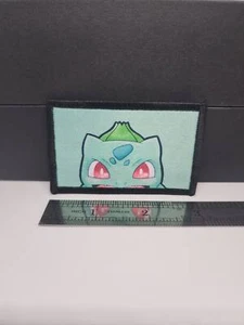 Anime Inspired Morale Patch Custom Tactical Bulbasaur 2x3 inch - Picture 1 of 2