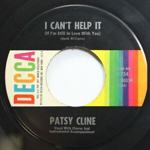 Country 45 Patsy Cline - I Can'T Help It / Your Cheatin' Heart On Decca