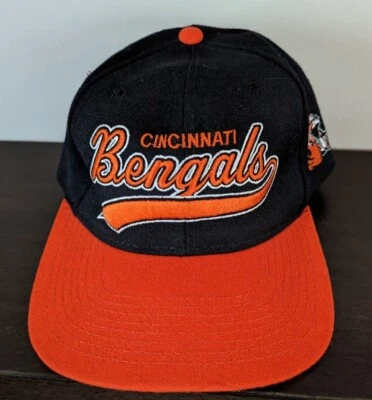 🔥Vintage Starter NFL Cincinnati Bengals Script Snapback Hat Cap  - Image 1 of 4