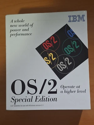 IBM OS/2 Special Edition for Windows 3.1 English *Rare & Vintage* 1993 - Bild 1 von 3