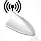 AUDI A1 Functional Shark Fin White Antenna (Compatible for AM/FM Radio)