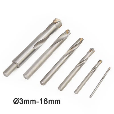 TCT Bohrer Hartmetallbohrer Spiralbohrer Edelstahlbohrer Metallbohrer 3-16mm - Bild 1 von 4