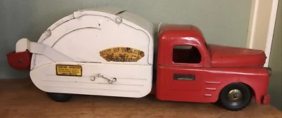 STRUCTO "City of  Toyland NO 7 Utility Truck" Waste Garbage Truck Vintage - Image 1 of 4