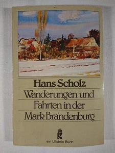 Caminatas y paseos en el marco de Brandeburgo Hans Scholz Ullstein libro 178 p. - Imagen 1 de 12