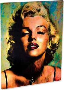 Marilyn Monroe Wall Art Print Signed Aluminum - Pop Wall Art Home Decor I - Picture 1 of 8