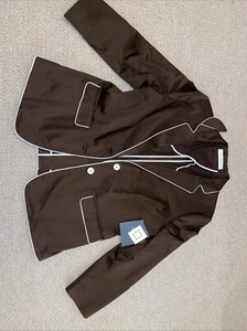 Liz Claiborne New York Brown Cream Blazer Jacket BNWT 16 - Picture 1 of 11