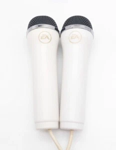 Logitech EA Mikrofone Micro weiß 2 Stück | Wii Wii U xBox 360 Playstation 3 4 - Bild 1 von 2